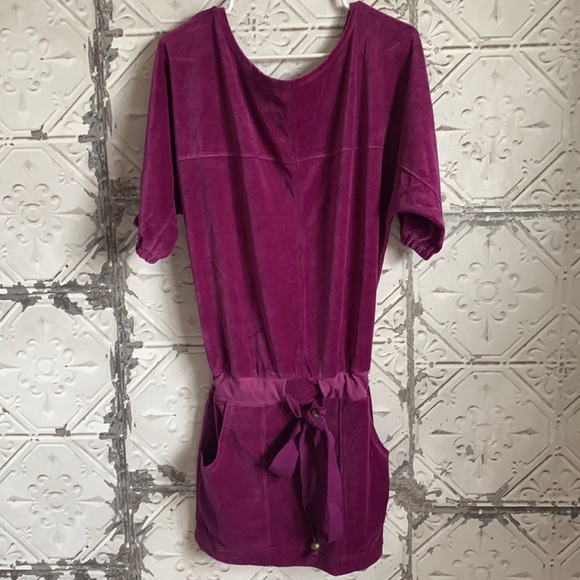 plush and lush Tops - Plush and lush velvet lounge tunic coverup